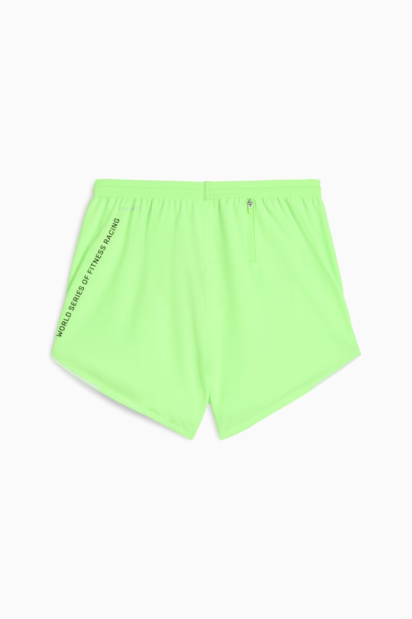 PUMA x HYROX ULTRAWEAVE Velocity 4" Shorts Women, Green Glare, extralarge
